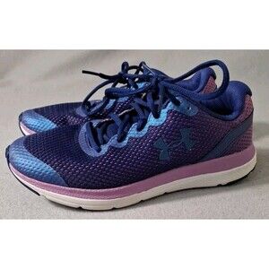 Under Armour Charged Impulse Youth 6.5 Frosty Blue Sneaker Shoe Running7